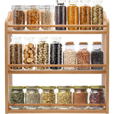 Wood Spice Rack